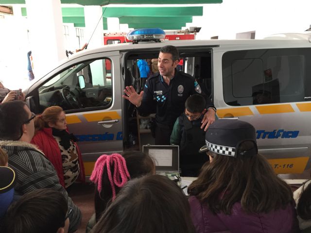 Finaliza con clases prácticas para los escolares la Semana de la Prevención de Incendios de Jumilla - 4, Foto 4
