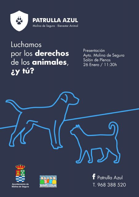 Molina de Segura pone en marcha la primera Patrulla Azul de Bienestar Animal de la Región de Murcia - 1, Foto 1