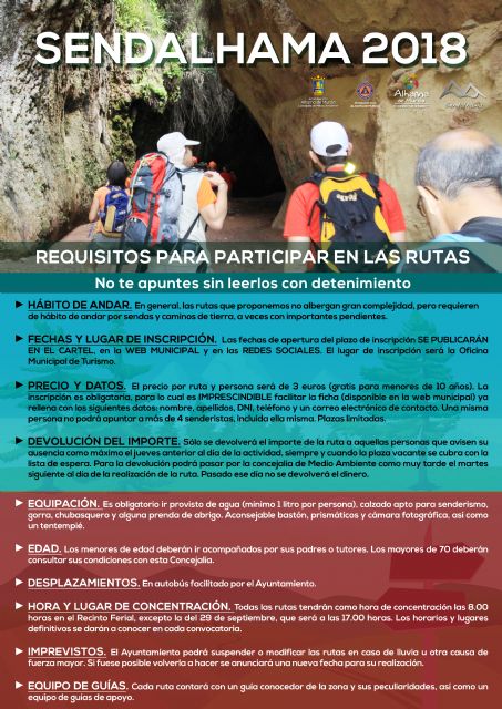 Sendalhama 2018 propone ocho nuevas rutas para conocer los paisajes de la Regin, Foto 2