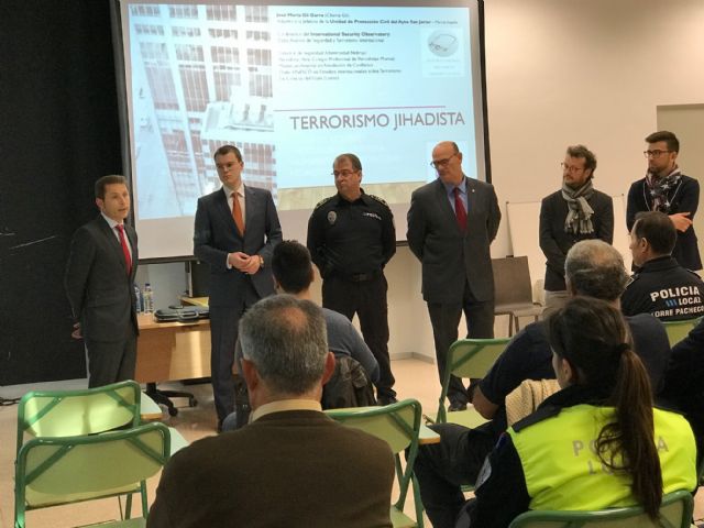 75 policías participan en la Jornada Técnico formativa Terrorismo Yihadista, amenaza en entornos urbanos en el Centro de Seguridad Ciudadana de Torre-Pacheco - 2, Foto 2