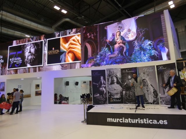 Los Portapasos de La Piedad presentan en Fitur el VII Concurso Nacional de Saetas Cartagena 2020 - 1, Foto 1