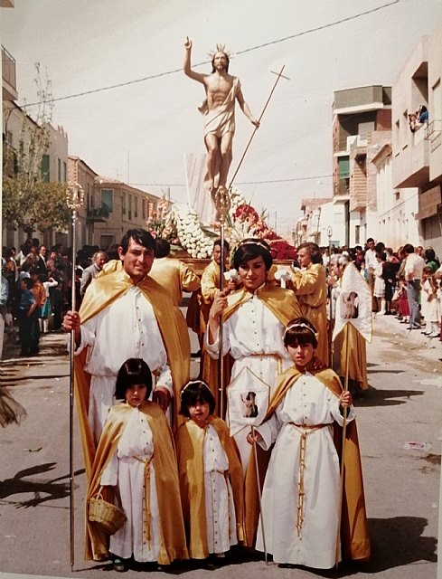 La imagen del Cristo Resucitado, presente desde el año 1980 en la Semana Santa de Las Torres de Cotillas - 4, Foto 4