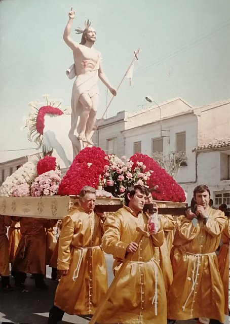 La imagen del Cristo Resucitado, presente desde el año 1980 en la Semana Santa de Las Torres de Cotillas - 5, Foto 5