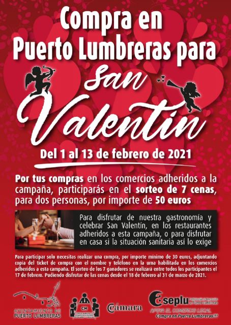 El Ayuntamiento pone en marcha la campaña de San Valentín para fomentar las compras en el comercio local - 1, Foto 1