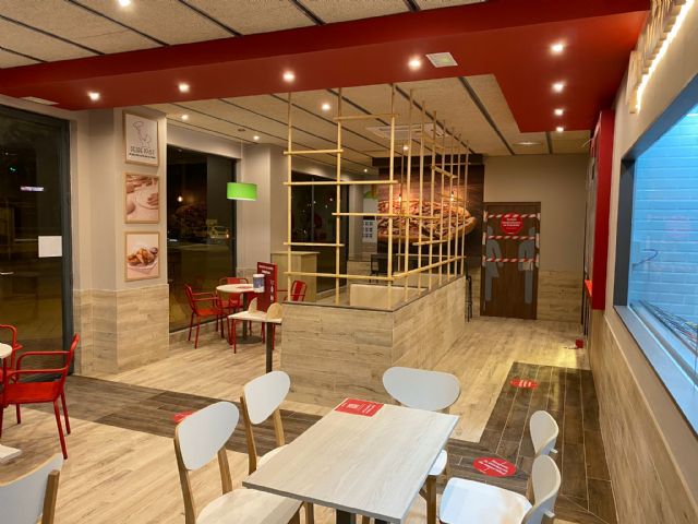 Telepizza reafirma su compromiso con el empleo en Murcia y mantiene su presencia en la Región con la apertura de un nuevo establecimiento - 1, Foto 1