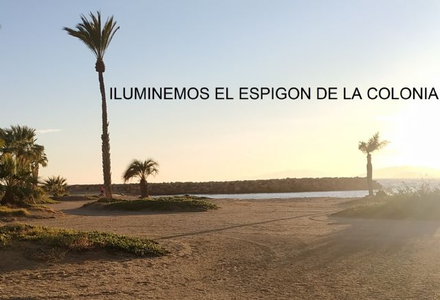 RSA insta a iluminar el espigón de la colonia - 1, Foto 1