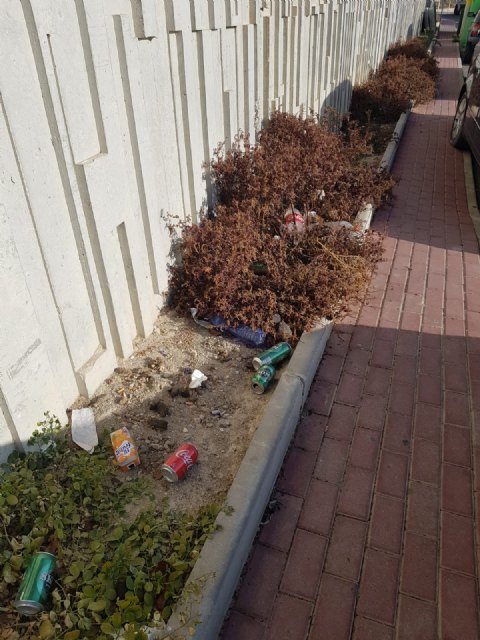 Podemos Cieza insta al Ayuntamiento a elaborar e implementar un Plan Integral de Limpieza Viaria que acabe definitivamente con la suciedad   callejera del municipio - 3, Foto 3