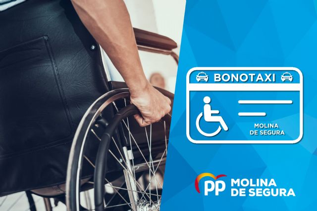 Las personas afectadas gravemente en su movilidad dispondrán de un Bonotaxi municipal gracias al PP de Molina de Segura - 1, Foto 1
