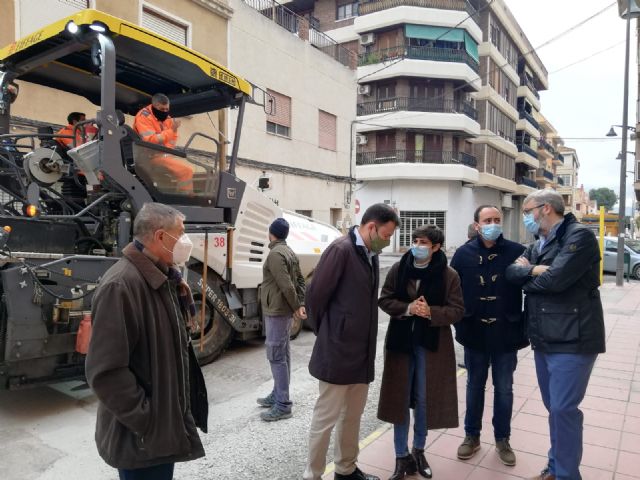 La Comunidad invierte 95.000 euros en la construcción de un colector y la renovación de la red de agua y saneamiento de Santomera - 1, Foto 1