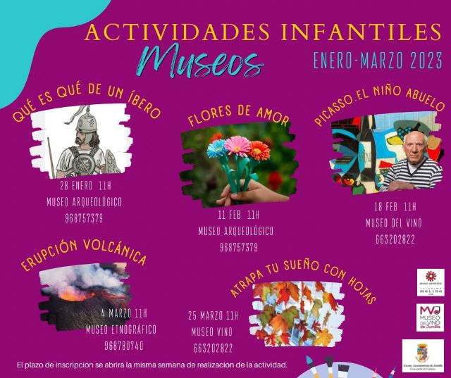 La Concejalía de Cultura programa cinco actividades infantiles en los museos municipales hasta final de marzo - 1, Foto 1