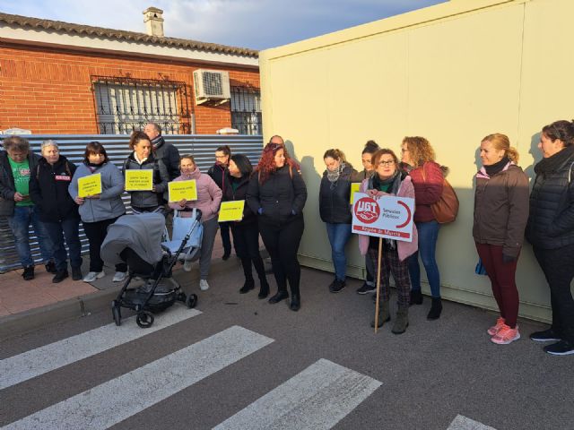 UGT Servicios Públicos denuncia que el CEIP Rey Juan Carlos I de La Unión continúa trasladando a los alumnos a un centro de infantil y con las obras de ampliación paralizadas - 2, Foto 2