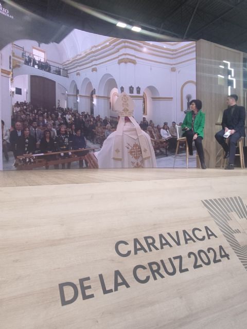 Puerto Lumbreras promociona la Iglesia Parroquial de Nuestra Señora del Rosario en la Feria Internacional de Turismo (FITUR) - 4, Foto 4