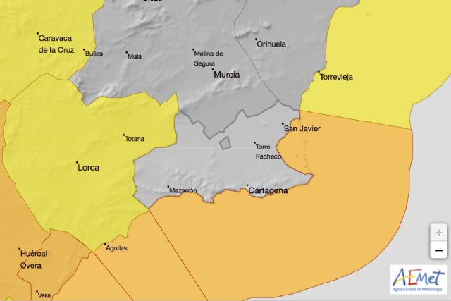 Aviso naranja por fenómenos costeros y viento este lunes en el litoral de Cartagena - 1, Foto 1