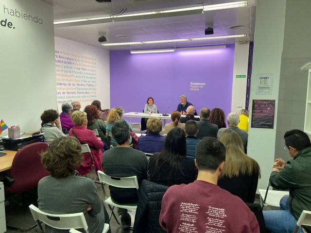 López de Uralde (Alianza Verde) advierte desde Murcia de la contaminocracia global que espera al planeta tras la vuelta de Trump - 2, Foto 2