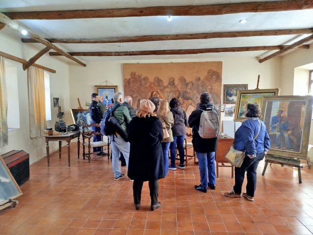 Invitados por AMPACE, 'Oretania de Cultura' conoce de primera mano el Museo Palmero en Almodóvar del Campo - 4, Foto 4