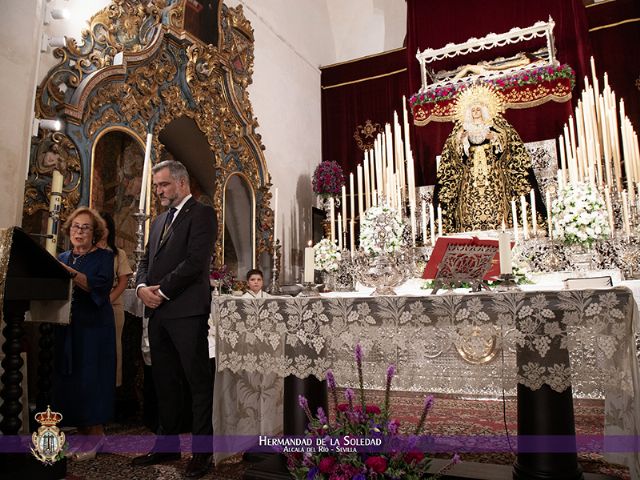 La plaza de San Gregorio, testigo del homenaje a Dolores González Velasco en Alcalá del Río - 2, Foto 2