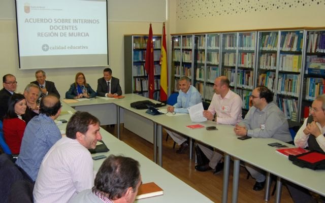 La Mesa Sectorial de Educación aprueba un acuerdo unánime e histórico sobre interinos docentes en la Región de Murcia - 2, Foto 2