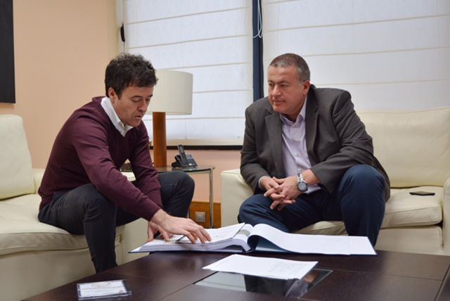 EL Alcalde de Blanca se reúne con el consejero de Fomento e Infraestructuras - 1, Foto 1