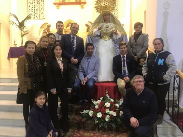 La Cofradía de Santiago Apóstol inicia la Cuaresma con el acto de coronación de la Virgen de la Amargura - 1, Foto 1