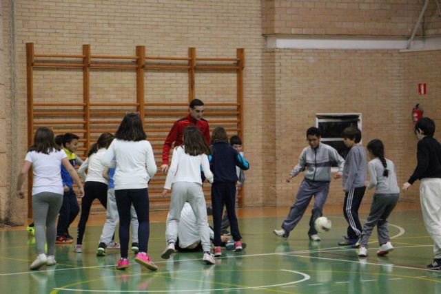 Álex y Piqueras visitan el Colegio Félix Rodríguez de la Fuente de Murcia - 3, Foto 3