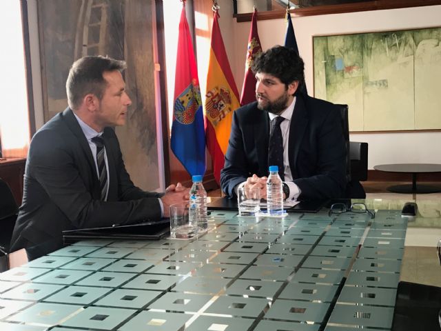 El Presidente de la Comunidad Autónoma recibe al Alcalde de Torre Pacheco - 1, Foto 1