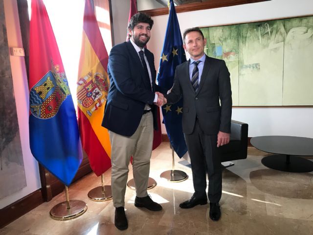 El Presidente de la Comunidad Autónoma recibe al Alcalde de Torre Pacheco - 2, Foto 2