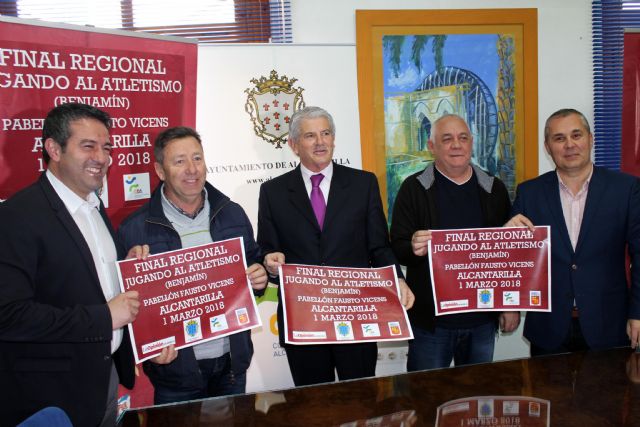 Alcantarilla acoge el próximo jueves la Final Regional Jugando al Atletismo, en su categoría benjamín, en el Pabellón Fausto Vicent - 2, Foto 2