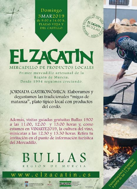 La gastronomía típica será la principal atracción de este domingo de Zacatín - 1, Foto 1