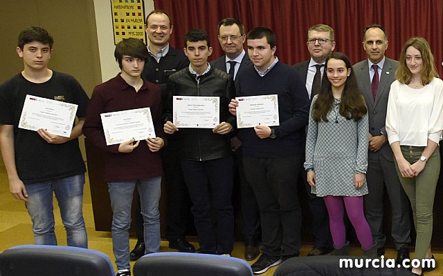 La Universidad de Murcia entrega los premios de la Olimpiada Matemática en su fase regional, Foto 2