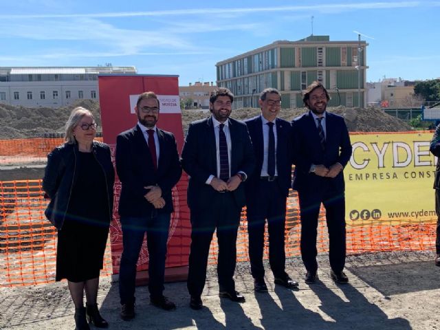 La Fundación Poncemar inicia la construcción de su nuevo Centro de Formación en el Campus Universitario de Lorca - 1, Foto 1