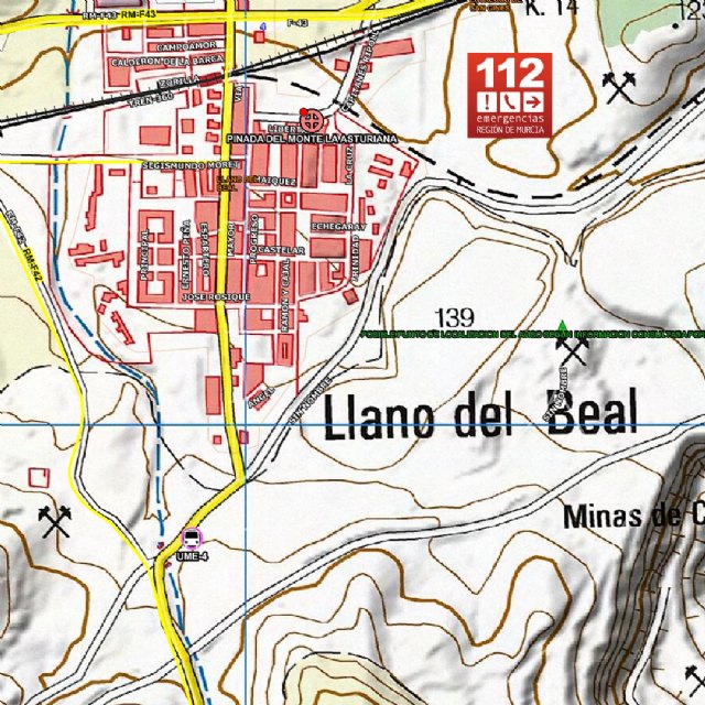 Servicios de emergencia atienden y trasladan a hospital a varón de 37 años tras sufrir una caída en altura en el Llano del Beal - 1, Foto 1