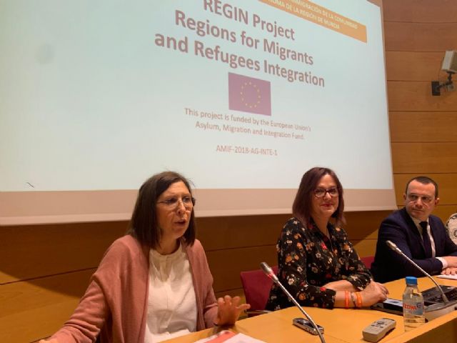 La Comunidad presenta el proyecto europeo 'Regin', pionero en la integración de inmigrantes y refugiados - 1, Foto 1