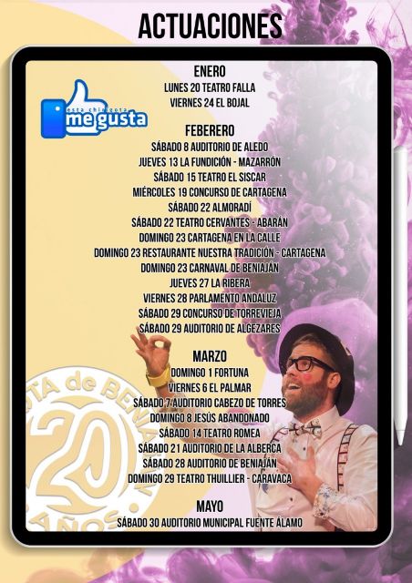 Primer premio para la Chirigota de Beniaján en el concurso regional de chirigotas de Cartagena - 1, Foto 1