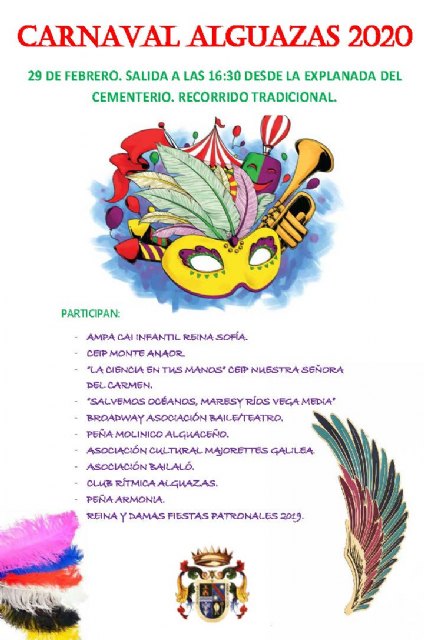 Alguazas celebra Carnaval el próximo sábado 29 de febrero - 1, Foto 1