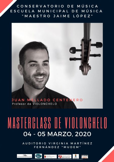 El Conservatorio Profesional de Música Maestro Jaime López de Molina de Segura organiza una master class de violonchelo los días 4 y 5 de marzo - 1, Foto 1