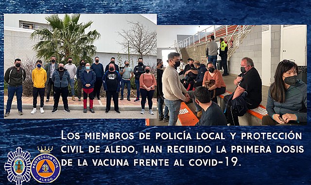 Policía Local y Protección Civil reciben la primera dosis de la vacuna frente al Covid-19 - 1, Foto 1