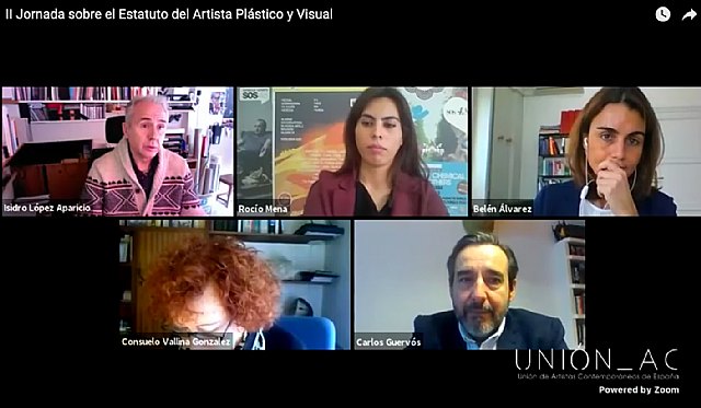 Clausura de las II Jornadas del Estatuto del Artista - 1, Foto 1