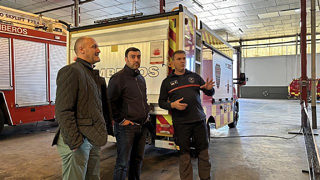 Aledo visita al parque móvil del CEIS en Molina de Segura - 2, Foto 2