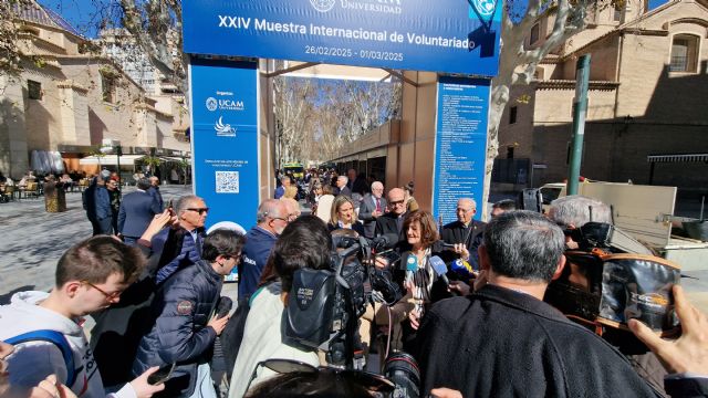 La UCAM inaugura la XXIV Muestra Internacional de Voluntariado, con más de 100 asociaciones - 1, Foto 1