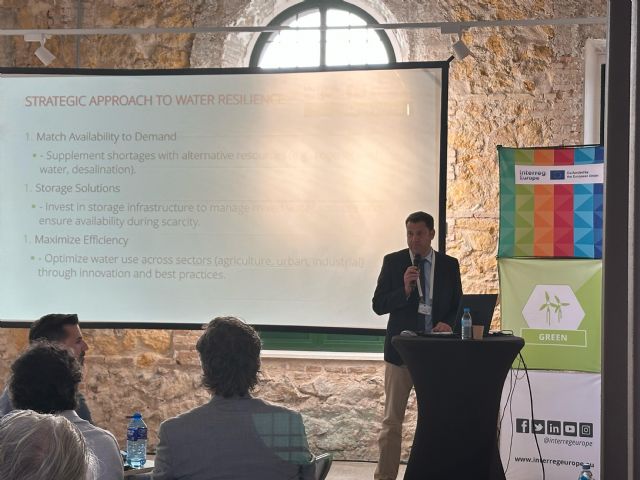 La resiliencia hídrica de la Región centra el trabajo del taller de Interreg Europa que se celebra en Murcia - 1, Foto 1