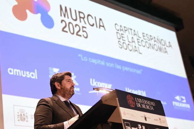 López Miras: La Capitalidad de la Economía Social 2025 es un motivo más para superarnos - 3, Foto 3