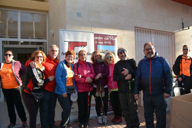Más de 500 participantes se dan cita en Campos del Río para celebrar el Día del Senderista de la Región de Murcia - 1, Foto 1