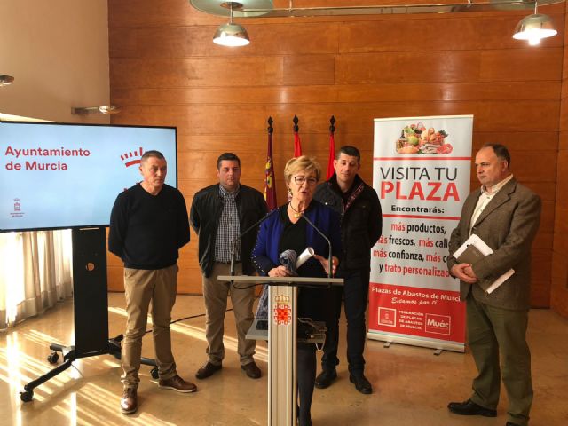 La Federación de Plazas de Abastos anima a los murcianos, con el lema Estamos por ti, a confiar en los comercios tradicionales - 2, Foto 2