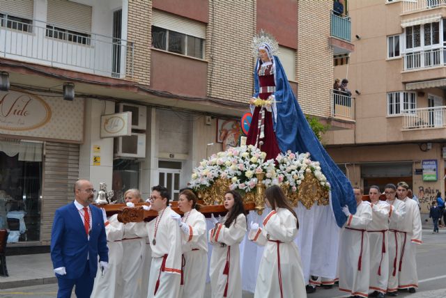 La procesión de las Palmas recorre las calles de Águilas en la jornada del Domingo de Ramos - 2, Foto 2