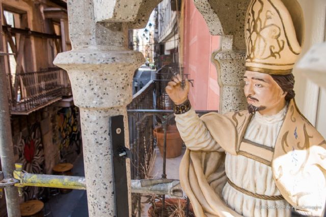 El Ayuntamiento restaura las hornacinas de los Cuatro Santos cartageneros - 1, Foto 1