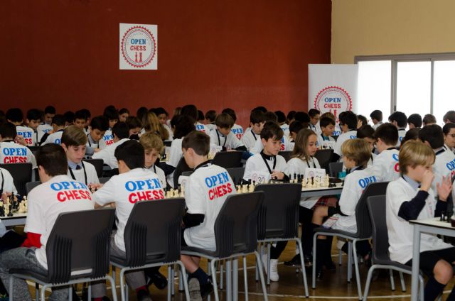 300 alumnos de Primaria y 750 partidas de ajedrez convierten a Monteagudo-Nelva Open Chess en el mayor torneo escolar de ajedrez de la Región de Murcia - 2, Foto 2