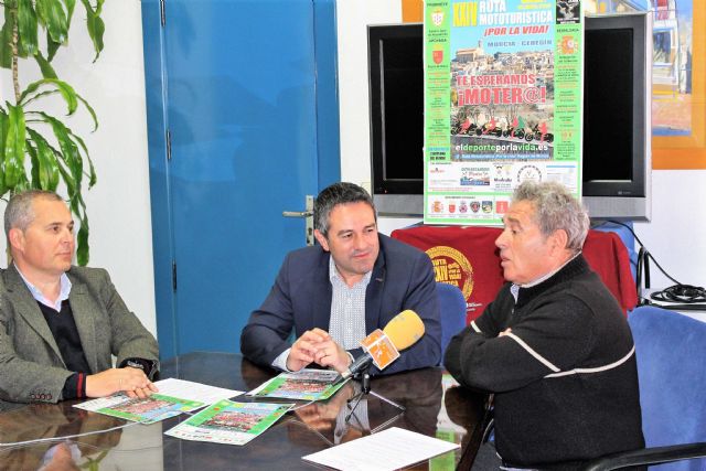 La Ruta Mototurística ¡Por la Vida! en su veinticuatro edición pasará por Alcantarilla, hoy se presentó en el Ayuntamiento - 2, Foto 2