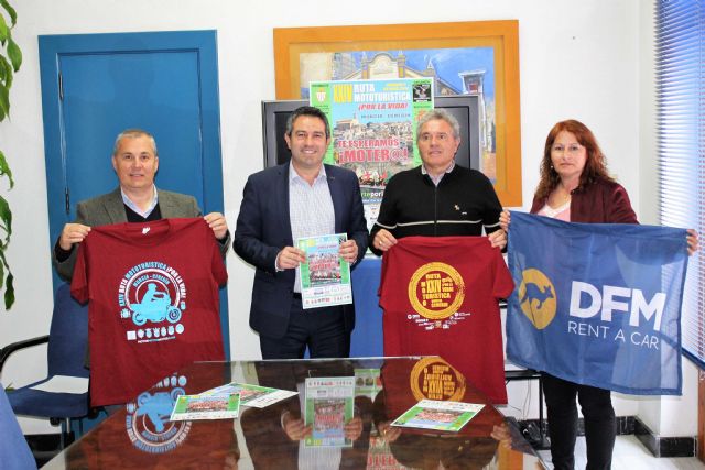 La Ruta Mototurística ¡Por la Vida! en su veinticuatro edición pasará por Alcantarilla, hoy se presentó en el Ayuntamiento - 4, Foto 4