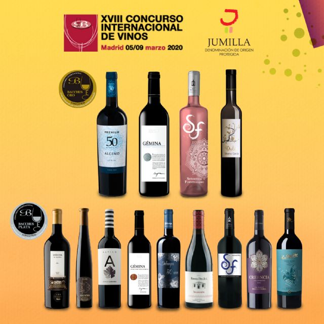La DOP Jumilla suma 13 medallas en los premios Bacchus 2020 - 1, Foto 1