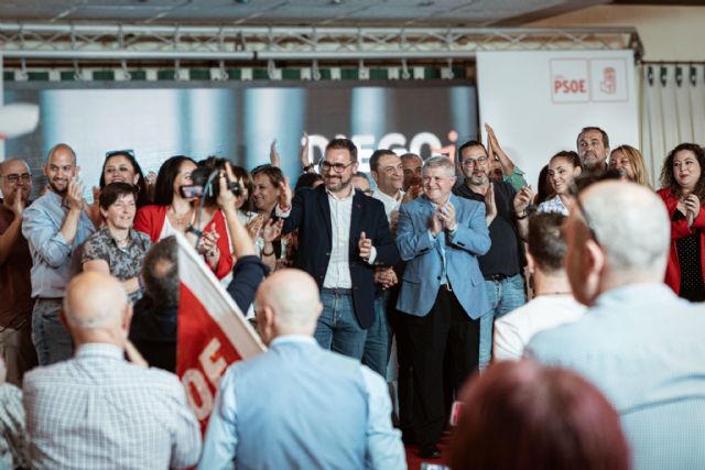 Diego José Mateos: Vamos a volver a gobernar con la mayoría suficiente para que nada, ni nadie, nos frene ni un centímetro en nuestro objetivo que no es otro que seguir mejorando la vida de los lorquinos y lorquinas - 1, Foto 1